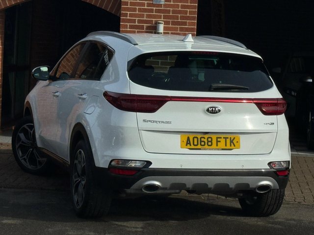 Kia Sportage 2018 1.6 Crdi Gt-line Euro 6 Ss AO68FTK White #3