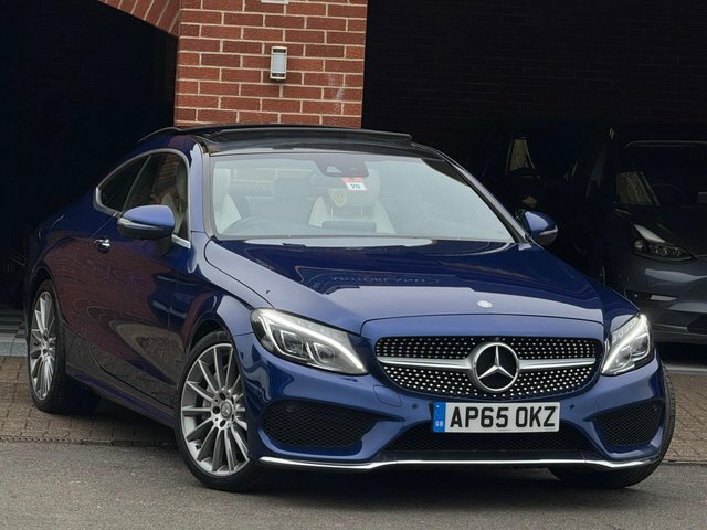 Mercedes-Benz C Class 2016 2.1 C250d Amg Line Premium Plus G-tronic E AP65OKZ Blue