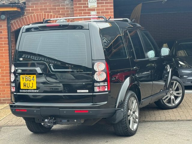 Land Rover Discovery 4 2014 3.0 Sd V6 Hse Luxury 4Wd Euro 5 Ss YB64RUJ Black #4