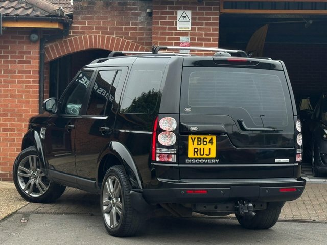 Land Rover Discovery 4 2014 3.0 Sd V6 Hse Luxury 4Wd Euro 5 Ss YB64RUJ Black #3