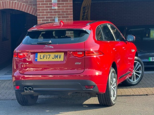 Jaguar F-Pace 2017 2.0 D180 R-sport Awd Euro 6 Ss LF17JMV Red #6