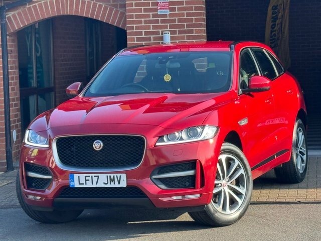 Jaguar F-Pace 2017 2.0 D180 R-sport Awd Euro 6 Ss LF17JMV Red #2