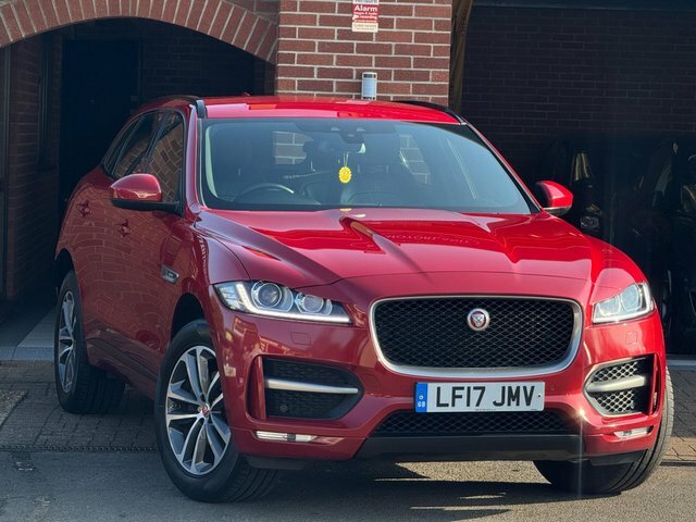 Jaguar F-Pace 2017 2.0 D180 R-sport Awd Euro 6 Ss Red