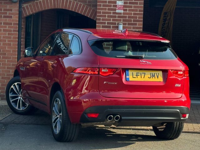 Jaguar F-Pace 2017 2.0 D180 R-sport Awd Euro 6 Ss LF17JMV Red #5