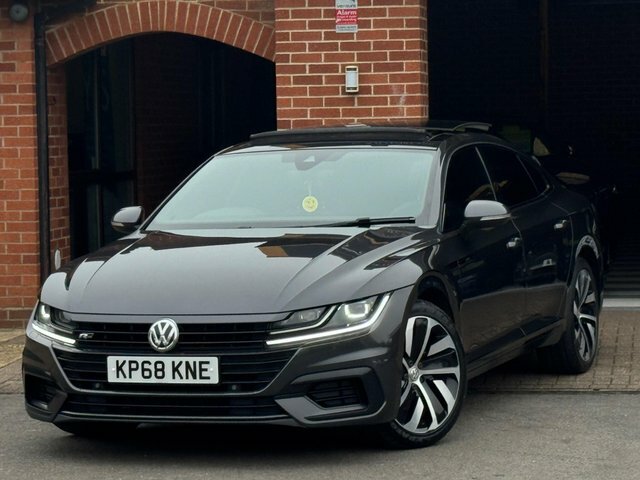Volkswagen Arteon 2018 2.0 Tdi R-line Fastback Dsg Euro 6 Ss KP68KNE Grey #2
