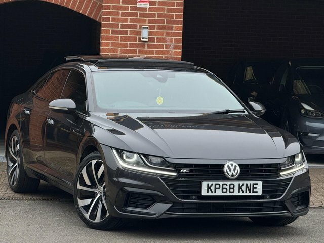 Volkswagen Arteon 2018 2.0 Tdi R-line Fastback Dsg Euro 6 Ss Grey