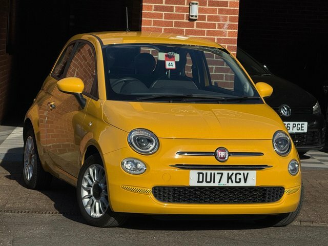 Fiat 500 2017 1.2 Eco Pop Star Euro 6 Ss Yellow