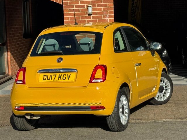 Fiat 500 2017 1.2 Eco Pop Star Euro 6 Ss DU17KGV Yellow #4