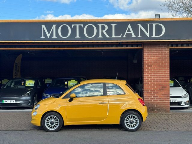 Fiat 500 2017 1.2 Eco Pop Star Euro 6 Ss DU17KGV Yellow #6
