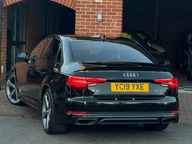 Audi A4 2019 2.0 Tfsi 35 Black Edition S Tronic Euro 6 S YC19YXE Black #3
