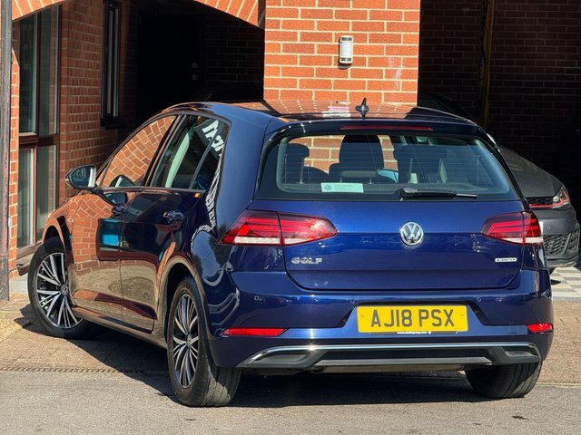 Volkswagen Golf 2018 1.5 Tsi Evo Se Nav Euro 6 Ss AJ18PSX Blue #3