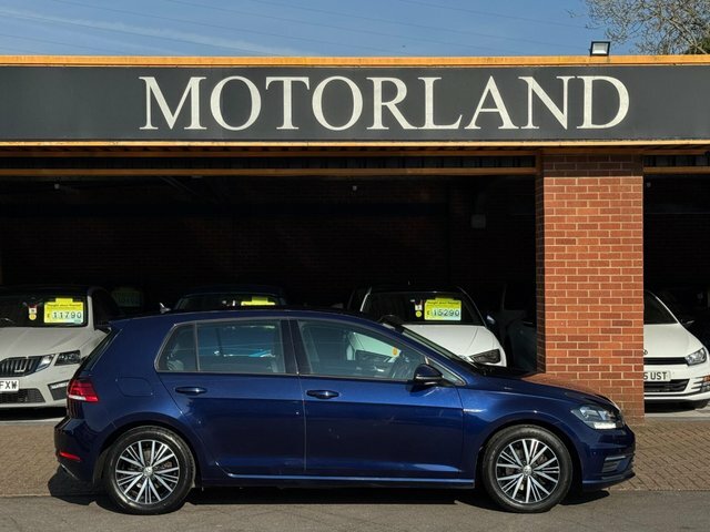 Volkswagen Golf 2018 1.5 Tsi Evo Se Nav Euro 6 Ss AJ18PSX Blue #5