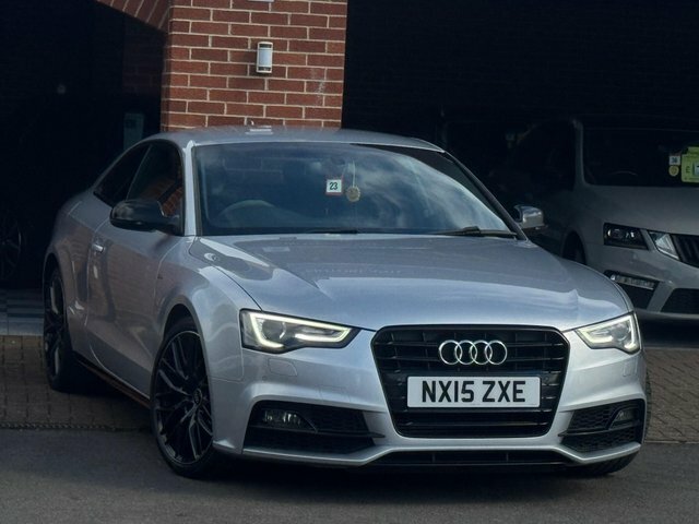 Audi A5 2015 2.0 Tdi Black Edition Plus Multitronic Euro 5 NX15ZXE Silver