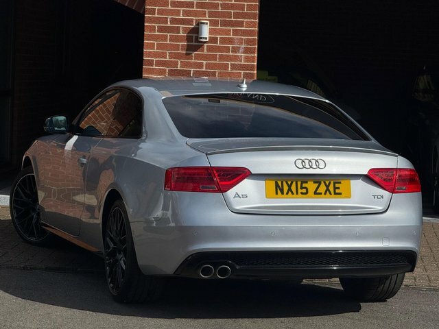 Audi A5 2015 2.0 Tdi Black Edition Plus Multitronic Euro 5 NX15ZXE Silver #3