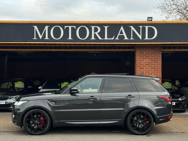 Land Rover Range Rover Sport 2016 3.0 Sd V6 Dynamic Suv Diese YH66LVS Grey #6
