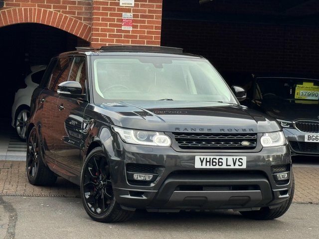 Land Rover Range Rover Sport 2016 3.0 Sd V6 Dynamic Suv Diese YH66LVS Grey
