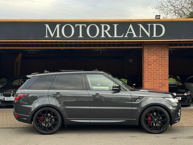 Land Rover Range Rover Sport 2016 3.0 Sd V6 Dynamic Suv Diese YH66LVS Grey #5