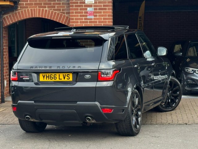 Land Rover Range Rover Sport 2016 3.0 Sd V6 Dynamic Suv Diese YH66LVS Grey #4