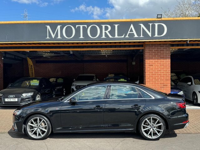 Audi A4 2019 2.0 Tdi 40 S Line S Tronic Quattro Euro 6 S MT19DSE Black #5