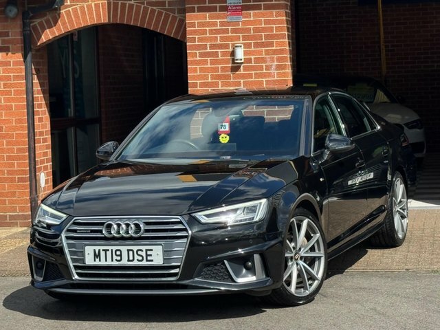 Audi A4 2019 2.0 Tdi 40 S Line S Tronic Quattro Euro 6 S MT19DSE Black #2