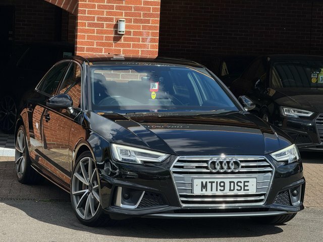 Audi A4 2019 2.0 Tdi 40 S Line S Tronic Quattro Euro 6 S Black