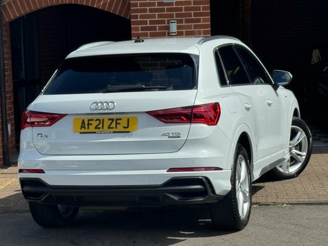 Audi Q3 2021 2.0 Tdi 40 S Line S Tronic Quattro Euro 6 S AF21ZFJ White #4