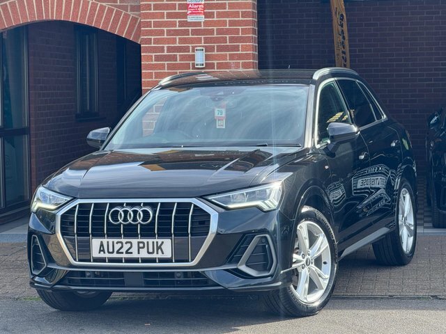 Audi Q3 2022 1.5 Tfsi Cod 35 S Line S Tronic Euro 6 Ss AU22PUK Black #2