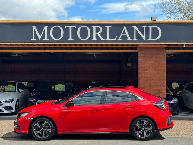 Honda Civic 2018 1.0 Vtec Turbo Ex Euro 6 Ss EA18FUT Red #6