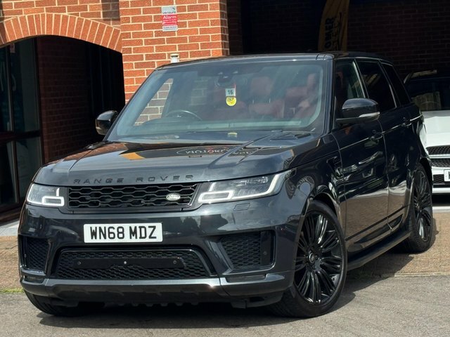 Land Rover Range Rover Sport 2018 3.0 Sd V6 Dynamic 4Wd Euro WN68MDZ Black #2