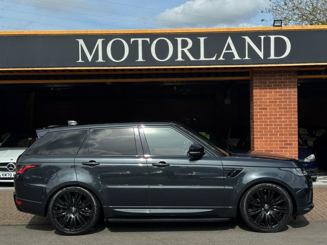 Land Rover Range Rover Sport 2018 3.0 Sd V6 Dynamic 4Wd Euro WN68MDZ Black #4