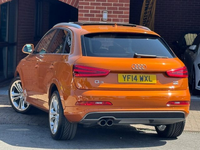 Audi Q3 2014 2.0 Tdi S Line Plus S Tronic Quattro Euro 5 YF14WXL Orange #3