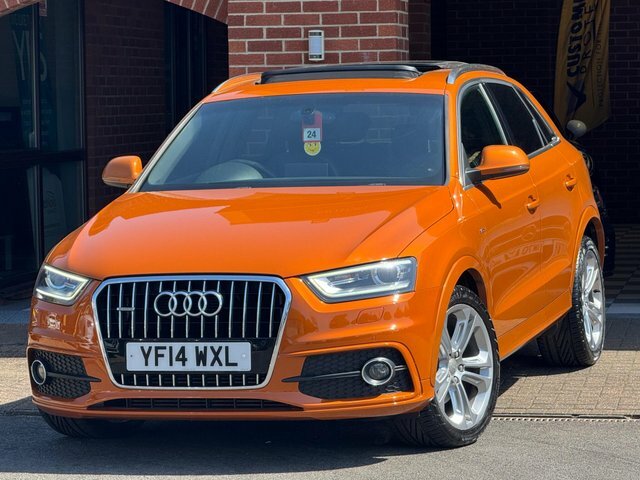 Audi Q3 2014 2.0 Tdi S Line Plus S Tronic Quattro Euro 5 YF14WXL Orange #2