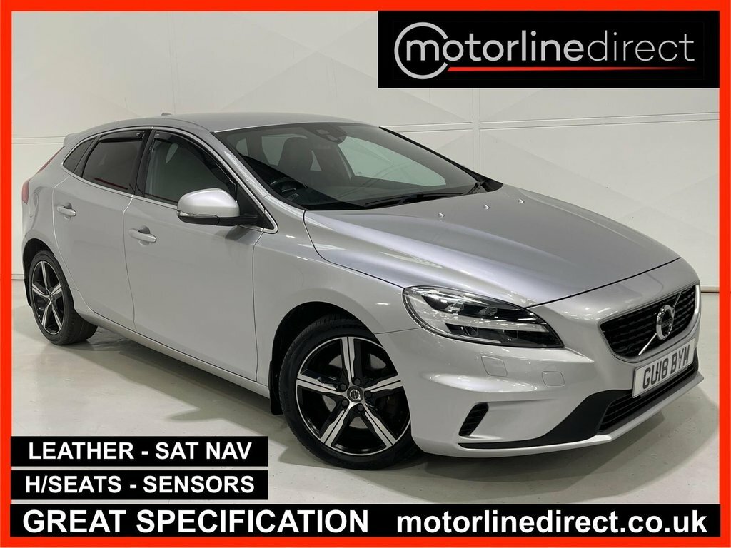 Volvo V40 2.0 D4 R-design Nav Plus Hatchback Silver