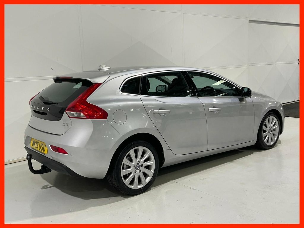 Volvo V40 1.6 D2 Se Lux Hatchback Powershift Euro Silver #3
