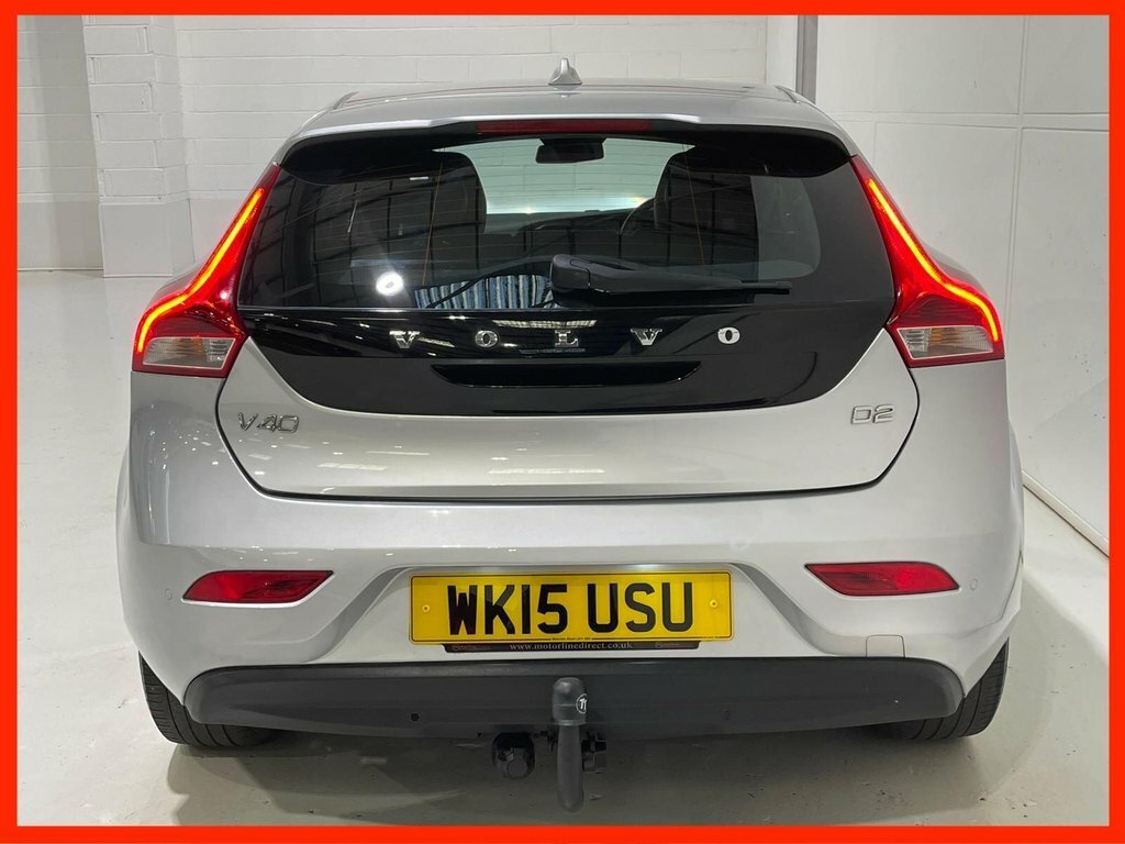 Volvo V40 1.6 D2 Se Lux Hatchback Powershift Euro Silver #4