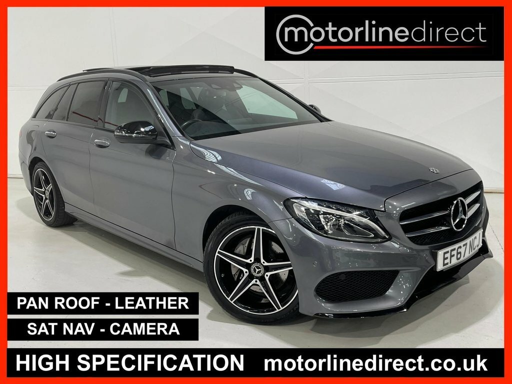 Mercedes-Benz C Class 2.0 C200 Amg Line Premium Plus Estate Grey