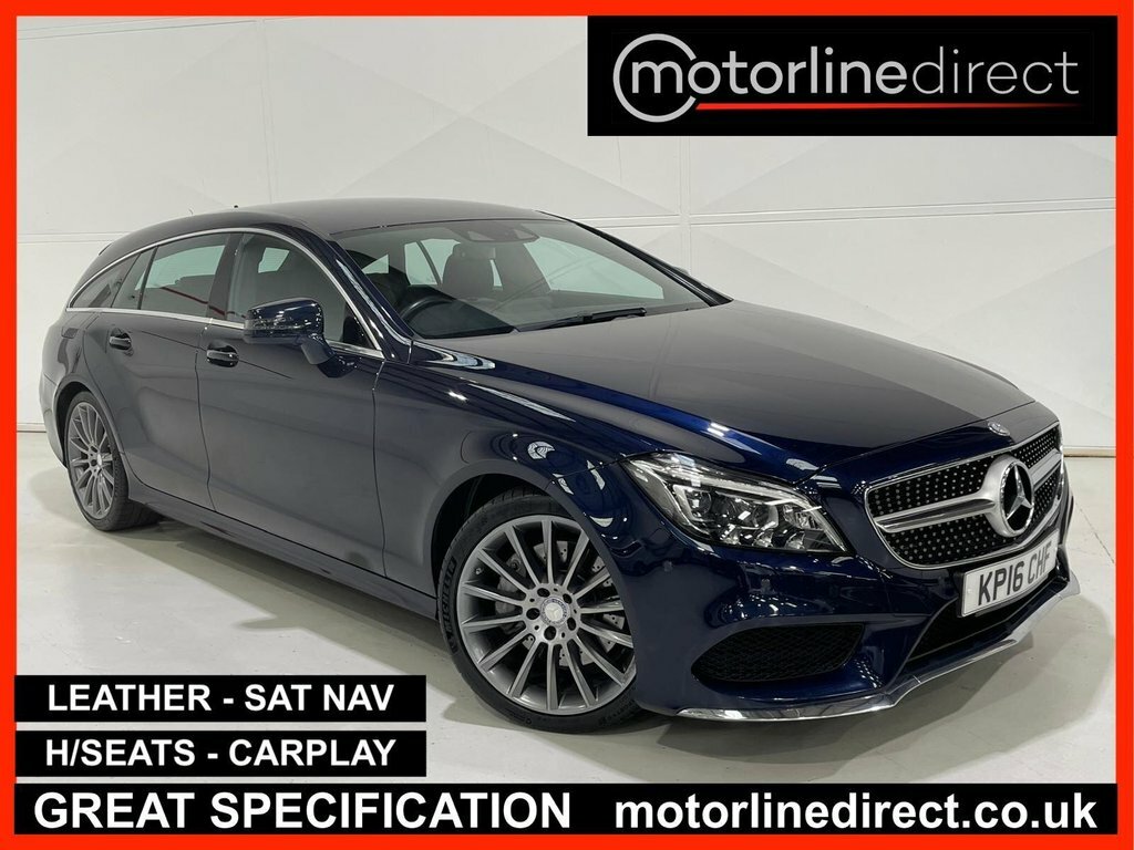 Mercedes-Benz CLS 3.0 Cls350d V6 Amg Line Shooting Brake Blue