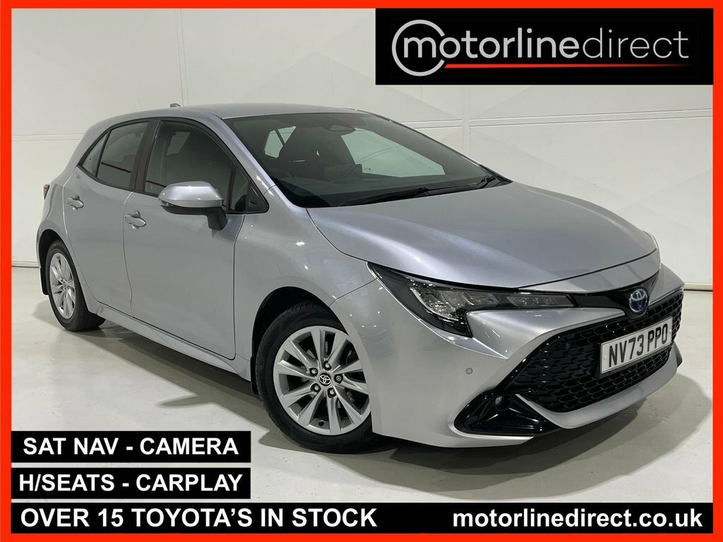 Toyota Corolla 1.8 Vvt-h Icon Hatchback Hybrid Cvt Eur Silver