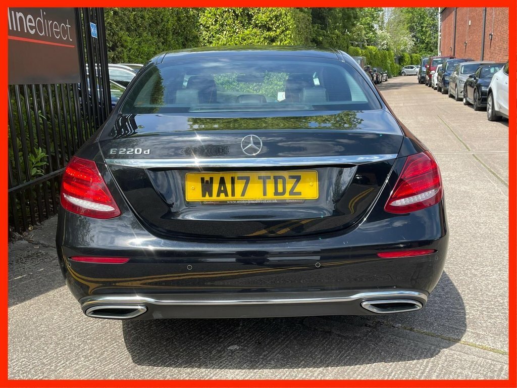 Mercedes-Benz E Class 2.0 E220d Se Saloon G-tronic Euro 6 S WA17TDZ Black #4