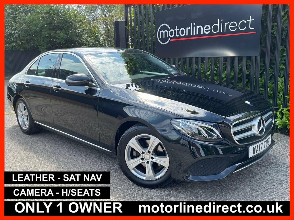 Mercedes-Benz E Class 2.0 E220d Se Saloon G-tronic Euro 6 S Black