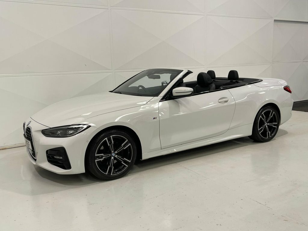 BMW 4 Series 2.0 420I M Sport Convertible Euro PX71XEF White #6