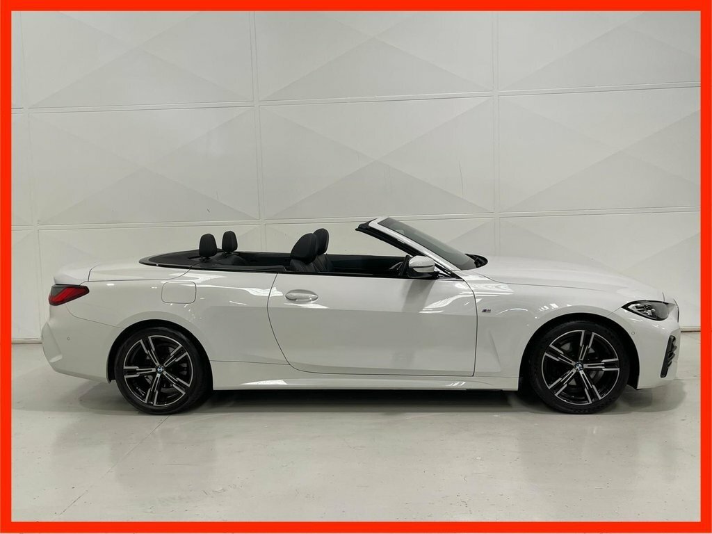BMW 4 Series 2.0 420I M Sport Convertible Euro White