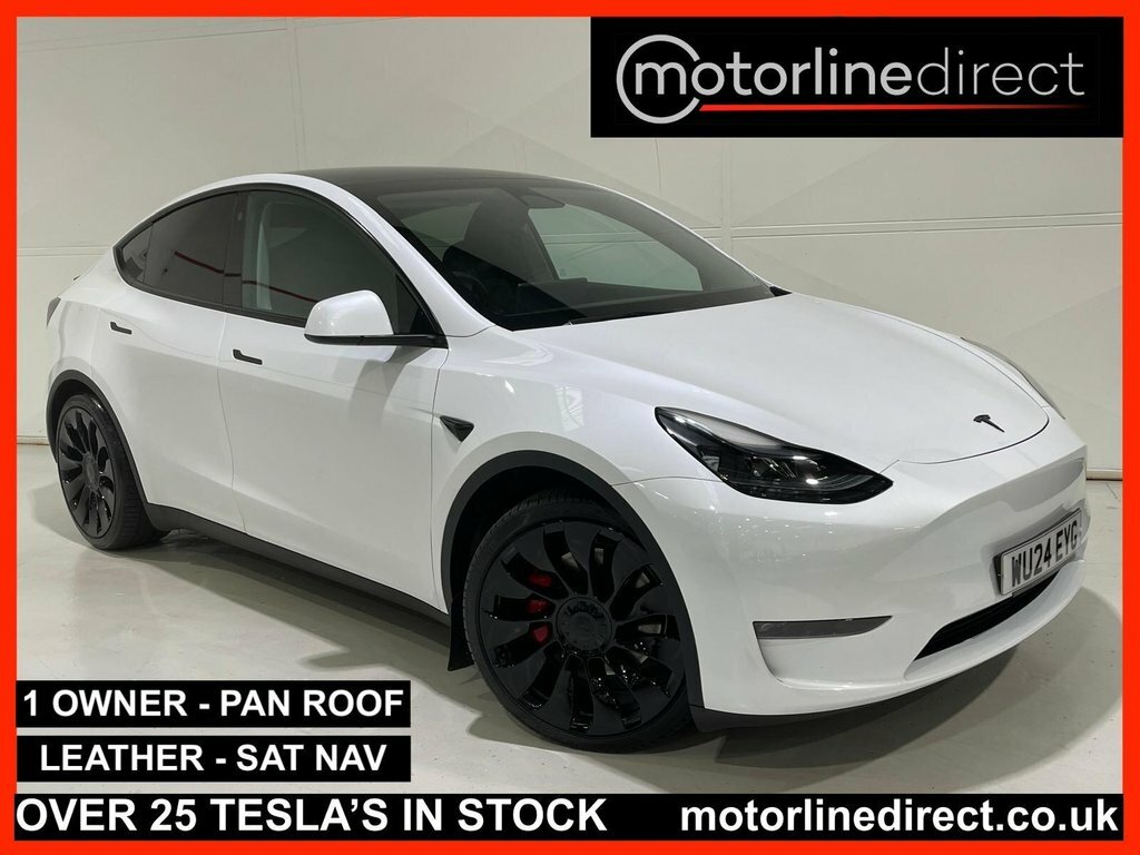 Tesla Model Y Dual Motor Performance Suv 4Wd White