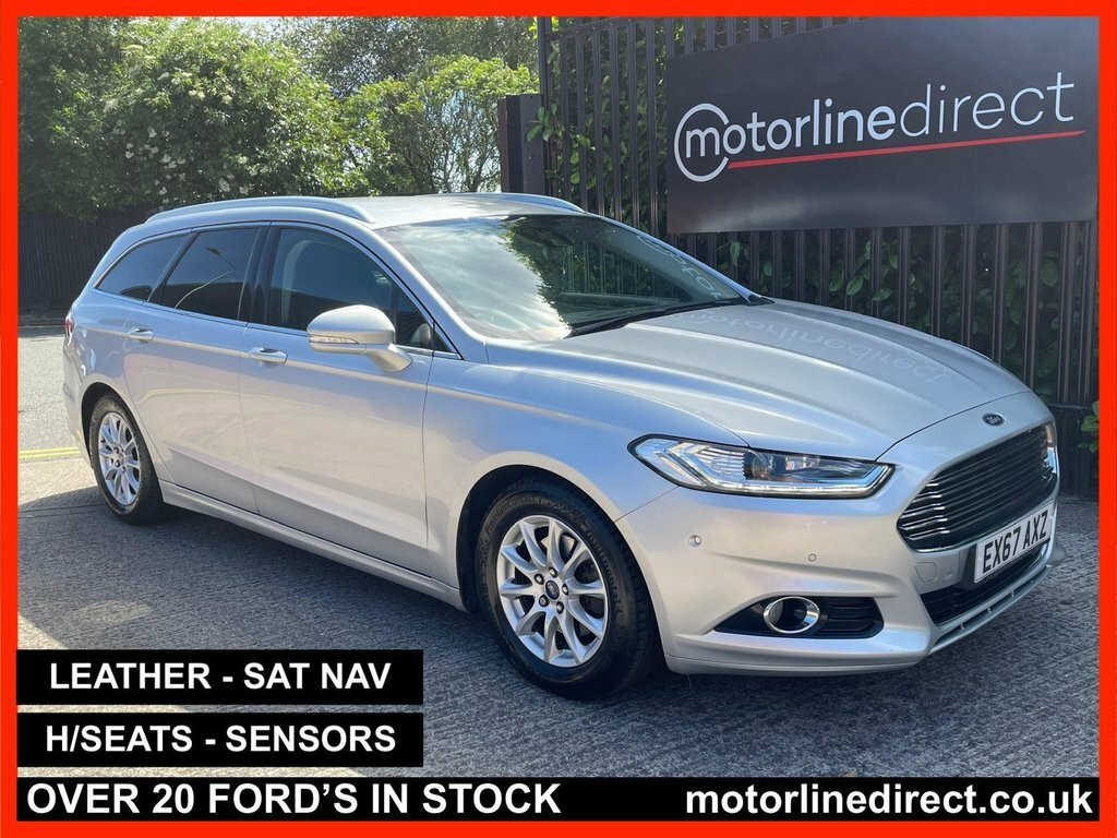 Ford Mondeo 1.5 Tdci Econetic Titanium Edition Estate Dies Silver