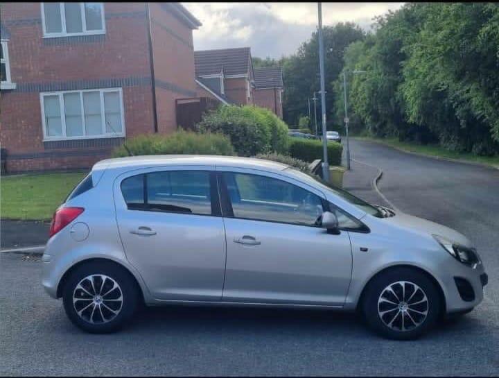 Vauxhall Corsa 1.2 16V Design Easytronic Euro 5 Ac Silver #5