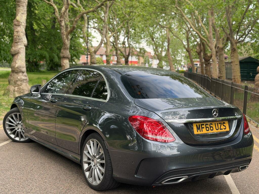 Mercedes-Benz C Class 2.1 C220d Amg Line 7G-tronic Euro 6 Ss MF66UZS Grey #2