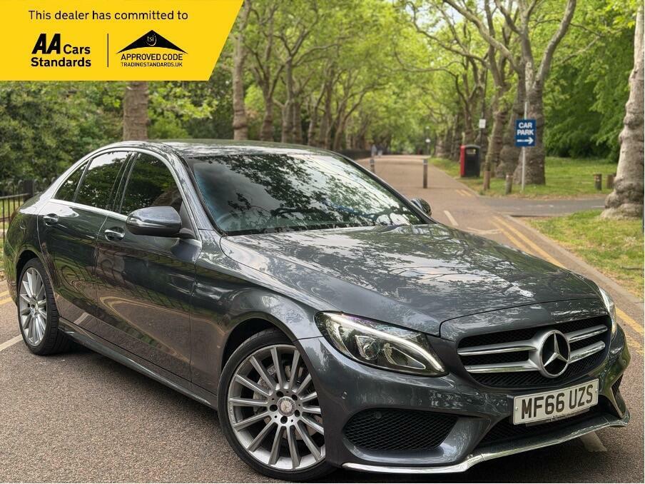 Mercedes-Benz C Class 2.1 C220d Amg Line 7G-tronic Euro 6 Ss Grey