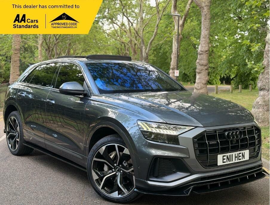 Audi Q8 3.0 Tdi V6 50 S Line Tiptronic Quattro Euro 6 Ss Grey