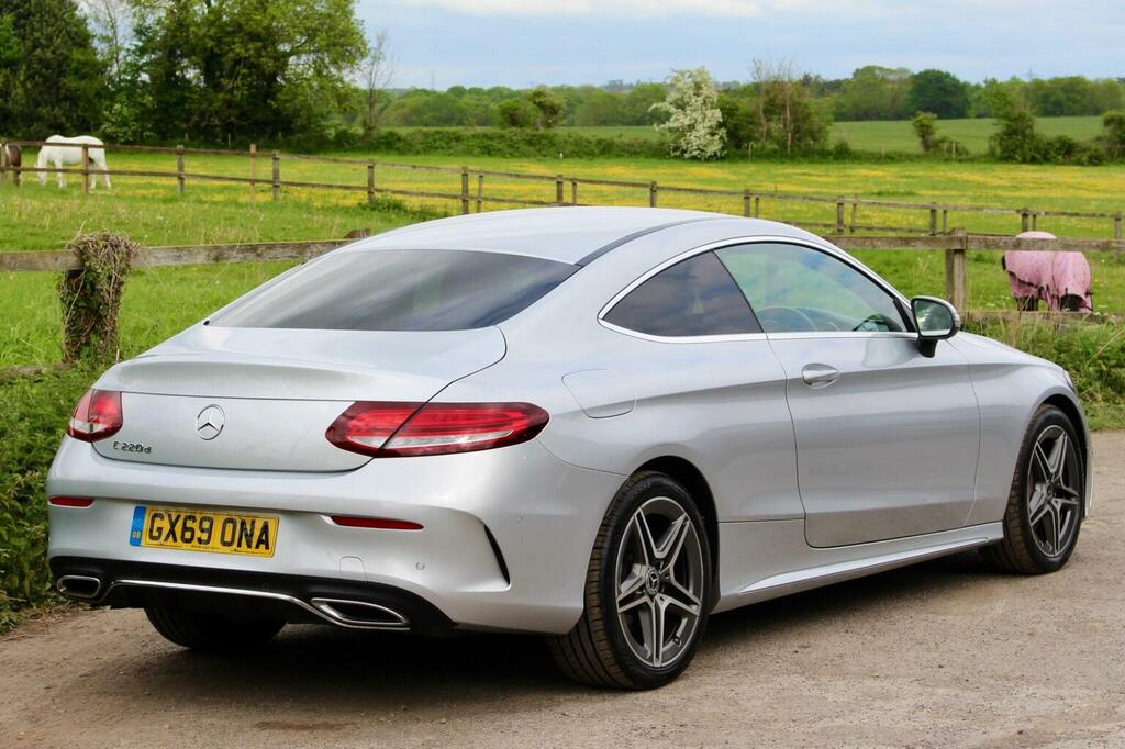Mercedes-Benz C Class 2.0 C220d Amg Line Premium G-tronic Euro 6 Ss GX69ONA Silver #2