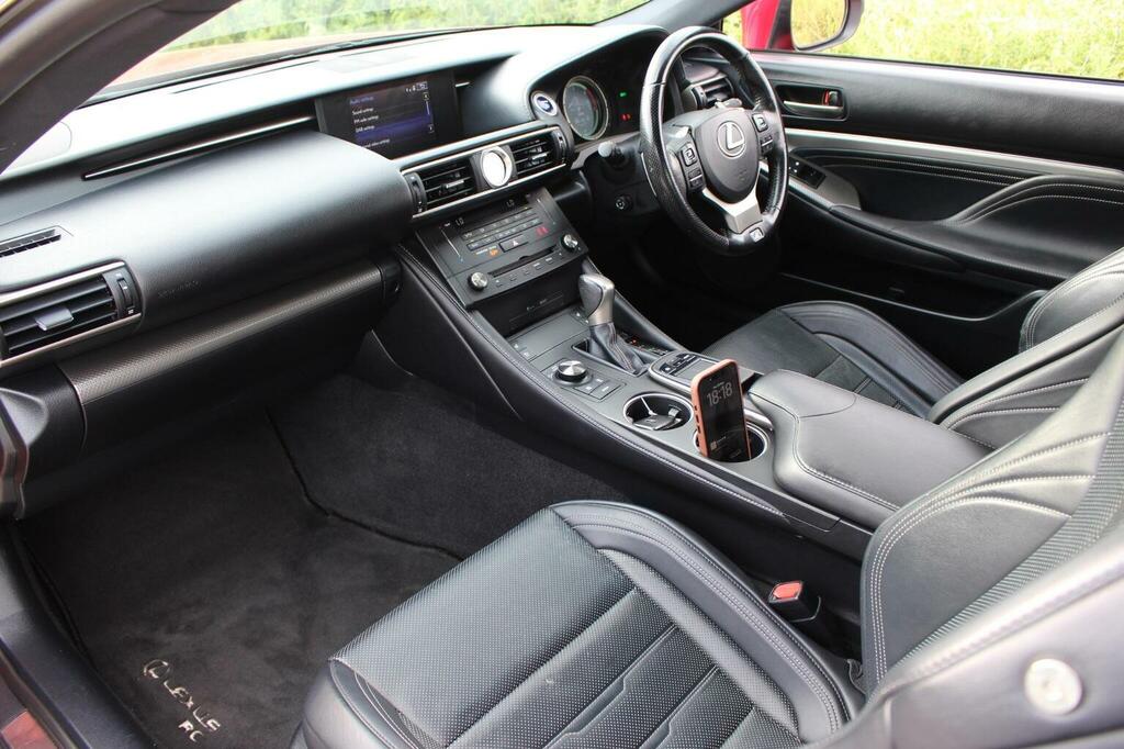Lexus RC 2.5 300H F Sport Cvt Euro 6 Ss Red #3